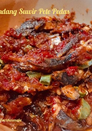 Foto resep Pindang Keranjang Suwir Petai Pedas