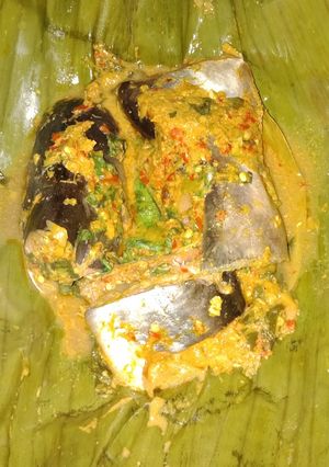 Foto resep Pepes patin bumbu kuning