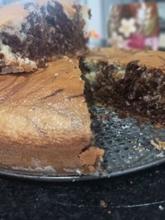 Una foto de Bizcochuelo marmolado económico (matero 🧉)