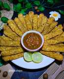 Tempe Goreng dengan Sambal Dadak
