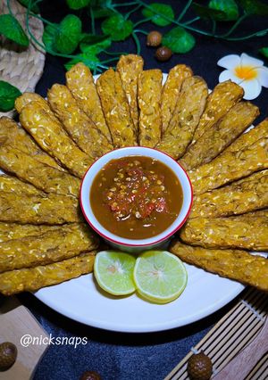 Foto resep Tempe Goreng dengan Sambal Dadak
