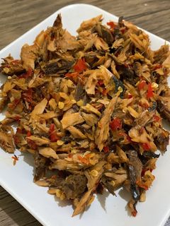 Foto resep Tongkol Suwir Pedas