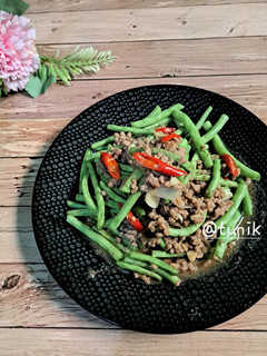 Foto resep Buncis daging cincang