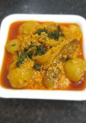 A picture of Creamy Tinda masala.