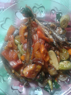 Foto resep Ikan asin pedas