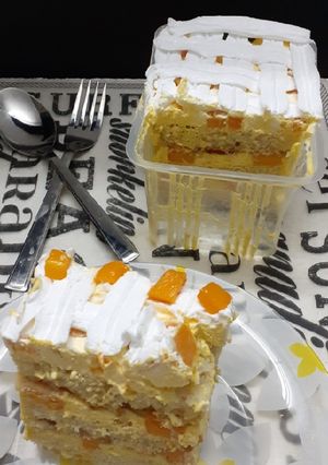 A picture of Mango trifle.