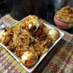Paneer and Egg Biryani A picture of Paneer and Egg Biryani.