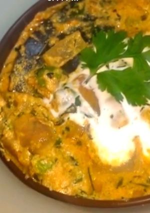 A picture of Methi malai matar.