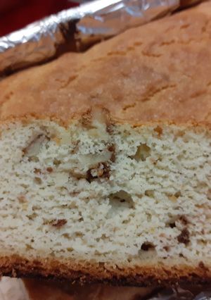 Una foto de Budín esponjoso keto y sin gluten