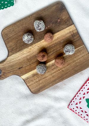 Une photo de Truffes en chocolat Healthy
