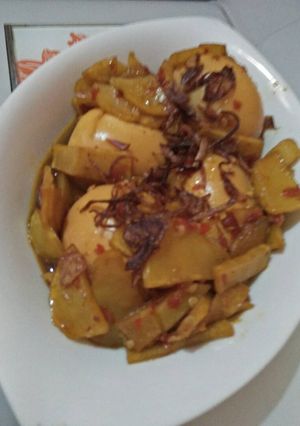 Foto resep Telur kentang kecap