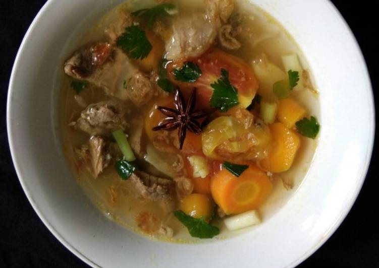 Cara Bikin Sop Daging Rempah Anti Gagal