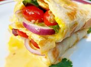 Gambar cheese tortilla wrap