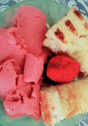 Foto resep Ice Cream Strawberry