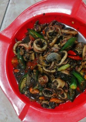 Foto resep Cumi tumis cabai hijau