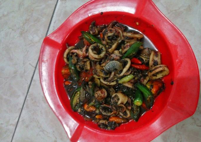 Resep Cumi Tumis Cabai Hijau Oleh Baiq Zuliawati Cookpad