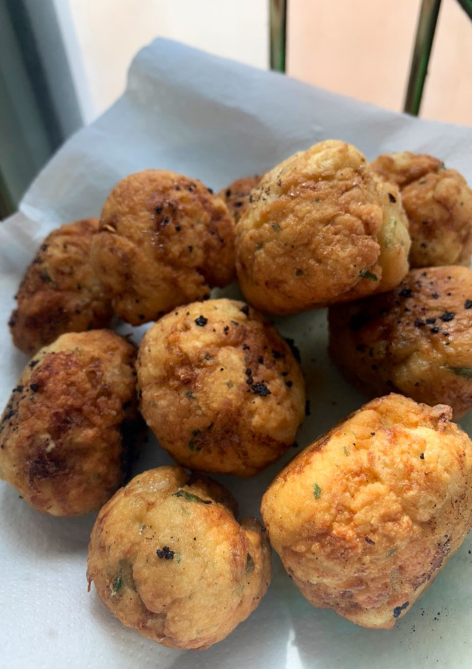 Una foto de Albóndigas de bacalao
