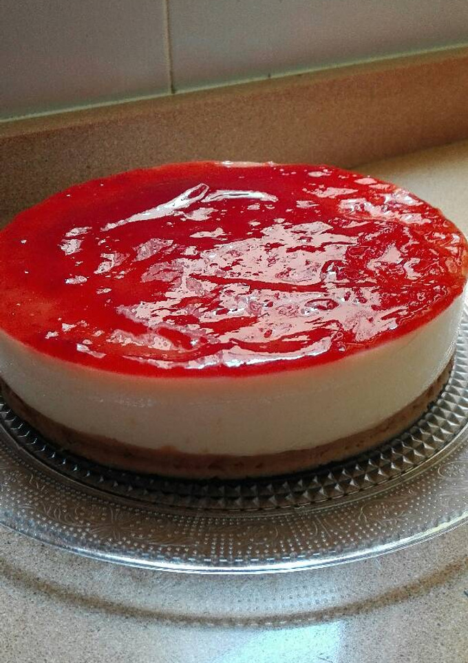 Una foto de Tarta de queso philadelphia