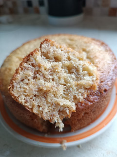Una foto de Budín de Banana