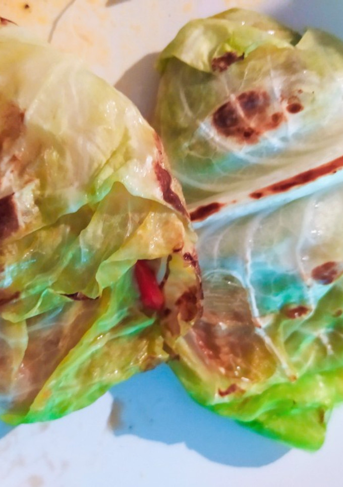 Una foto de Rollitos de col
