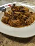 Zorza de pollo con setas