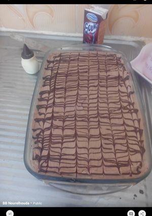 صورة لوصفة كيكة بذوق القهوة