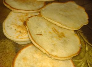 Una foto de Panqueques de avena y banana para bebes
