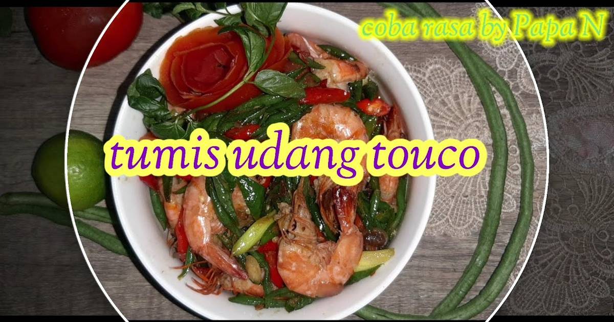 Resep Resep Mudah Seafood Tumis Udang Tauco Oleh Coba Rasa By Papa N