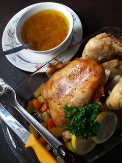 Foto resep Garlic Roasted Chicken