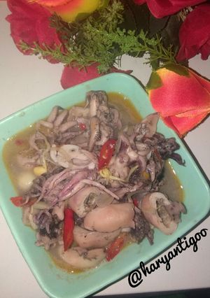 Foto resep Cumi masak santan