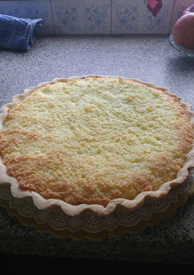Una foto de Tarta de Coco y Dulce de Leche