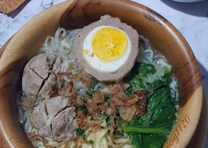 Resep Bakso Kuah Oleh Desfita Mamicay Cookpad