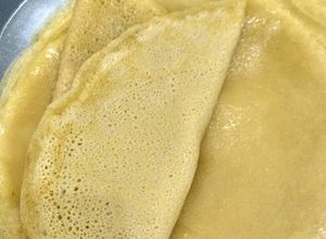 Foto resep Kulit panekuk aka dadar gulung dan vla coklat