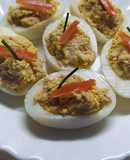 Huevos Rellenos con Atún