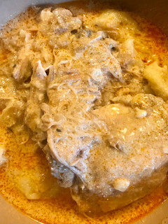 A picture of Chicken Paprika.