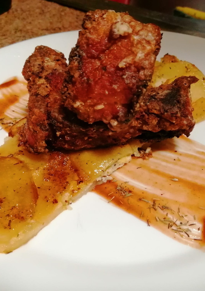 Una foto de Costillas a la Ardnas