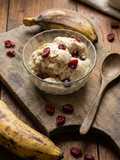 Es Krim Pisang Nangka Cranberry (tutti frutti ice cream) Sugar Free, Guilty Free