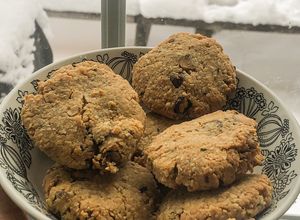 Una foto de Peanut butter cookies
