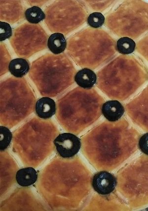 صورة لوصفة فطيرة محشية شكل بريستيج