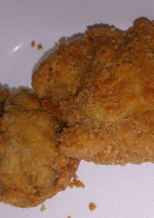 Foto resep Ayam goreng krispi mudah banget
