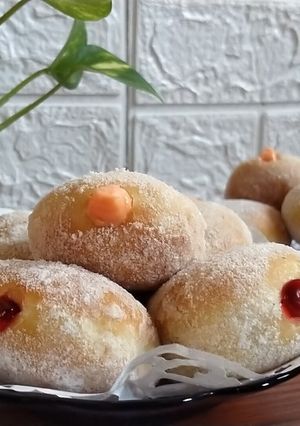 Foto resep DONAT BOMBOLONI (tanpa telur) sekali proofing
