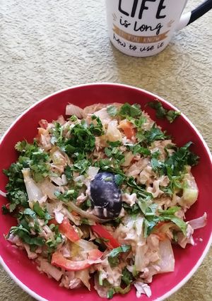 Una foto de Ensalada de atún