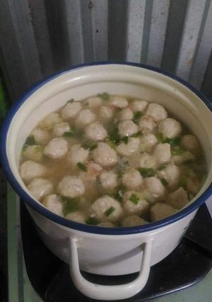 Foto resep Bakso ayam home made