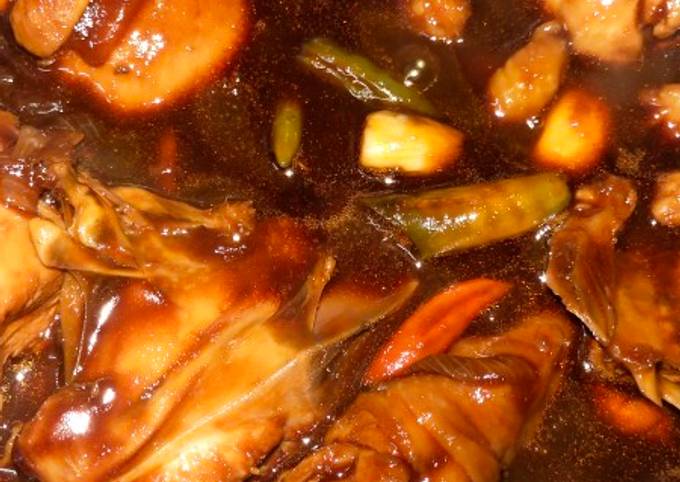 Resipi Ayam Masak Kicap Kuah Pekat Oleh Finasha 01 Cookpad