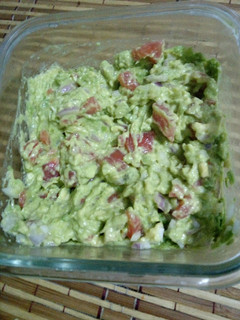 Una foto de Guacamole de palta