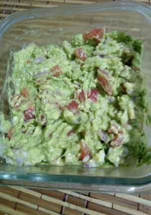 Una foto de Guacamole de palta