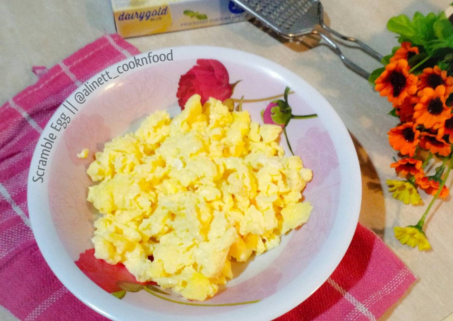 Resep Scrambled Egg ala McD oleh Cookpad