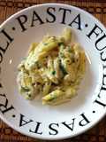 Pasta with Creamy Garlic Sauce