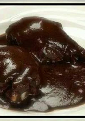 Una foto de Mole tatemado