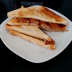 A picture of Simple Sausage on Toast.